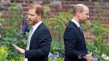 Trotz Gedenken an Lady Di: Bei Harry und William ist kein Frieden in Sicht