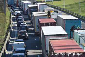 Enorme file na ladingverlies op E19: snelweg volledig versperd in Antwerpen-Noord