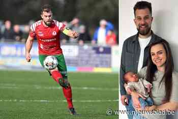 Bij KFC Voorde-Appelterre gaat het even wat minder, maar Rob Van Der Wilt leeft op een wolk: “Lucia is mooier dan mijn mooiste goal”