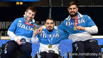 Frascati Scherma, Paolucci bronzo a squadre ai campionati europei paralimpici