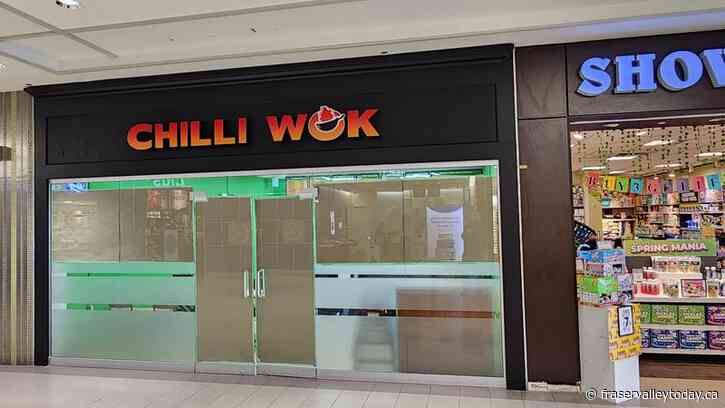New eatery set to open soon at the Cottonwood mall in Chilliwack