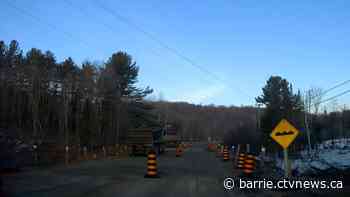 Highway 35 in Muskoka reopens after rushing water severed it in half