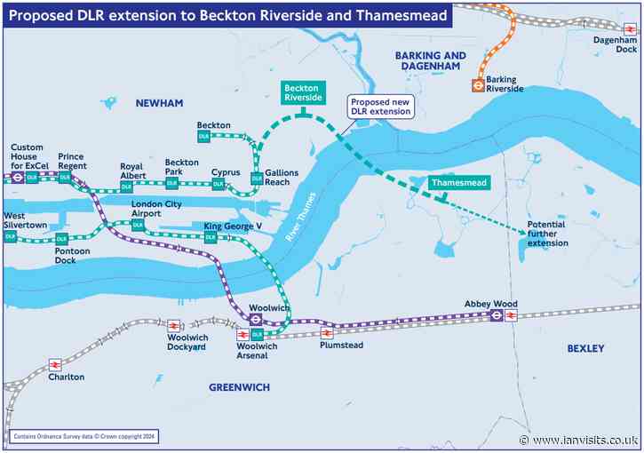 From Dangleways to Driverless Pods: The rejected Thamesmead DLR extensions