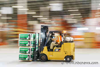 Wholesale inflation rose 0.6% in February, much more than expected