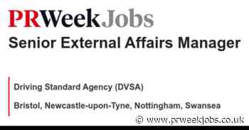 Driving Standard Agency (DVSA): Senior External Affairs Manager