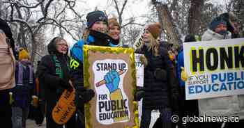 Saskatchewan Teachers’ Federation proposes binding arbitration, will suspend job action if agreed on