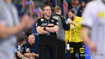 Am Ende deutlich gegen Algerien: Fahriges DHB-Team bringt Gislason kurz zum Toben