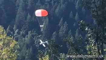 How a bulletproof parachute saved parents and 2-year-old girl from dying in California plane crash by slowing the craft to 0mph in just eight seconds