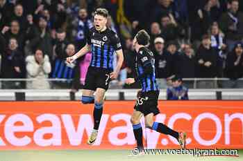 Club Brugge plaatst zich al bij al makkelijk voor de kwartfinale van de Conference League