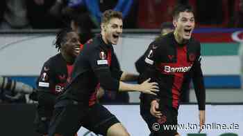 Bayer Leverkusen: Wahnsinn in der Nachspielzeit: Schick führt Werkself ins Viertelfinale