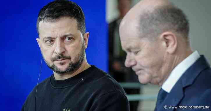 Selenskyj dankt Scholz für Unterstützung