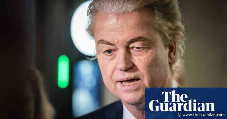 Formation of Dutch government advances as far-right Wilders admits he can’t be PM