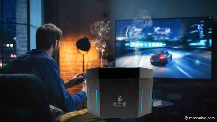 It's 'smell-o-vision' for gaming: GameScent emits 'gunfire' and other scents while you play