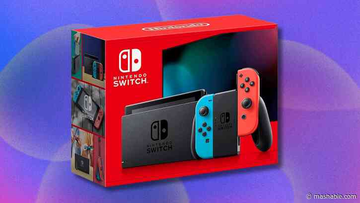 Get your game on with a new Nintendo Switch for its lowest price yet