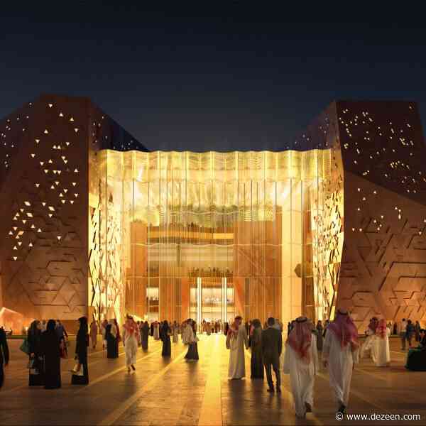 HKS references "forts and palaces" for monolithic arena in Saudi Arabia