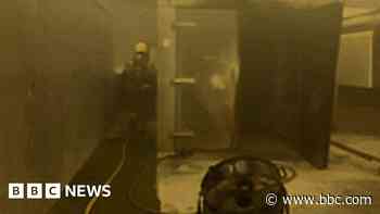 Industrial unit evacuated as fire erupts in oven