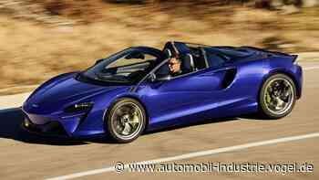 McLaren Artura kommt im Sommer als Spider