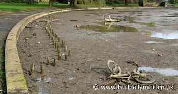 What's under the water as Peter Pan Park pond drained for first time in years