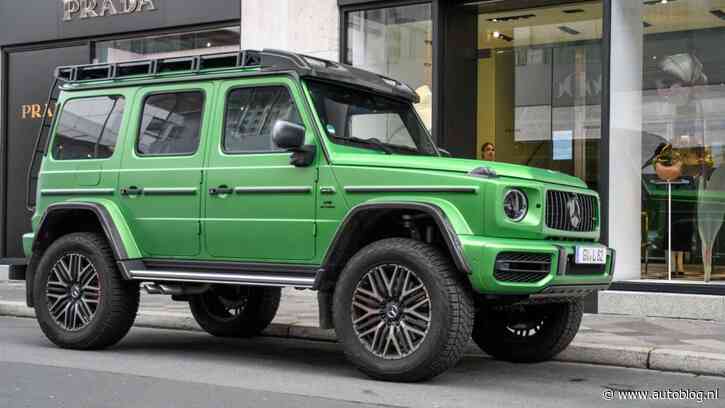 Deze Mercedes-AMG G63 is de minst groene keus