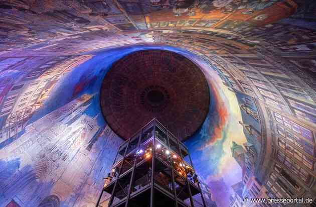 Eine Hommage an den Impressionismus: Neues Panorama DIE KATHEDRALE VON MONET von Yadegar Asisi eröffnet im Panometer Leipzig