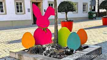 Aktion für Familien: In Nagold lohnt es sich jetzt schon Ostereier zu suchen