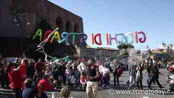I giochi di strada in via dei Fori Imperiali