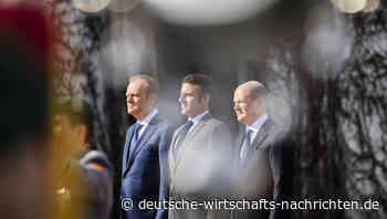 Dreier-Gipfel bei Scholz: Differenzen mit Macron bleiben