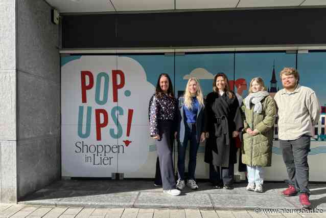Stad Lier creëert extra beleving in oude C&A-pand met vier pop-ups: “Kansen geven en winkelstraat aantrekkelijker maken”