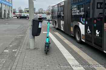 Keine E-Tretroller mehr in Bussen des Padersprinters