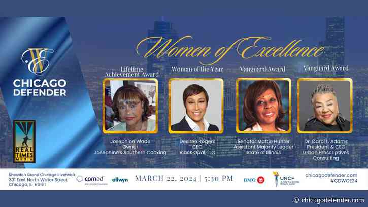The Chicago Defender Honorees the 2024 Women of Excellence Honorees