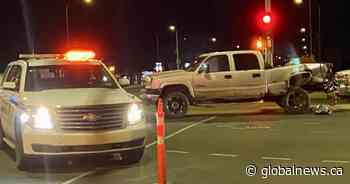 Driver charged after highway crash northeast of Edmonton sends 2 people to hospital