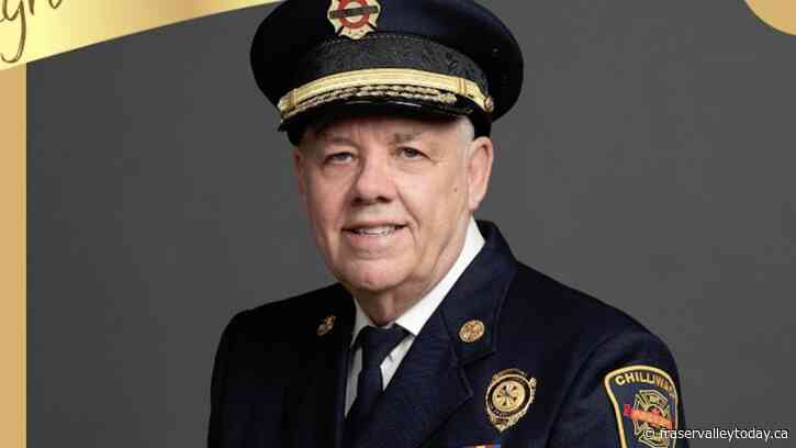 Chilliwack Fire Chief Ian Josephson formally announces his retirement