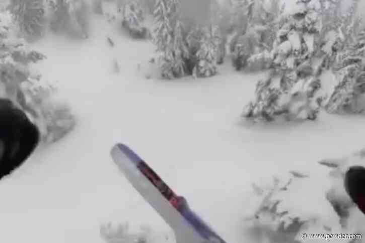 Pro Skier Stan Rey Sends Massive "Hot Tubs" Into Bottomless Snow