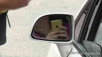 10 distracted drivers nabbed in 3 hours in Elmvale