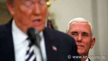 US-Wahl 2024: Pence stellt sich im Wahlkampf nicht hinter Trump