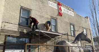 Calgary-area project restores derelict 1905 hotel