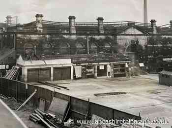 Burnley market hall came down as town got new development
