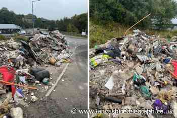 Men fly tipped 2,000 tonnes of waste at farm in Bacup