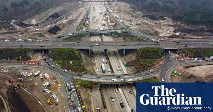 Thousands face gridlock as stretch of M25 closes for weekend