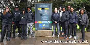 Raheem Sterling Foundation opens knife amnesty bins in Brent