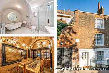 Listed Hampstead home with arched ceilings on market for £4m