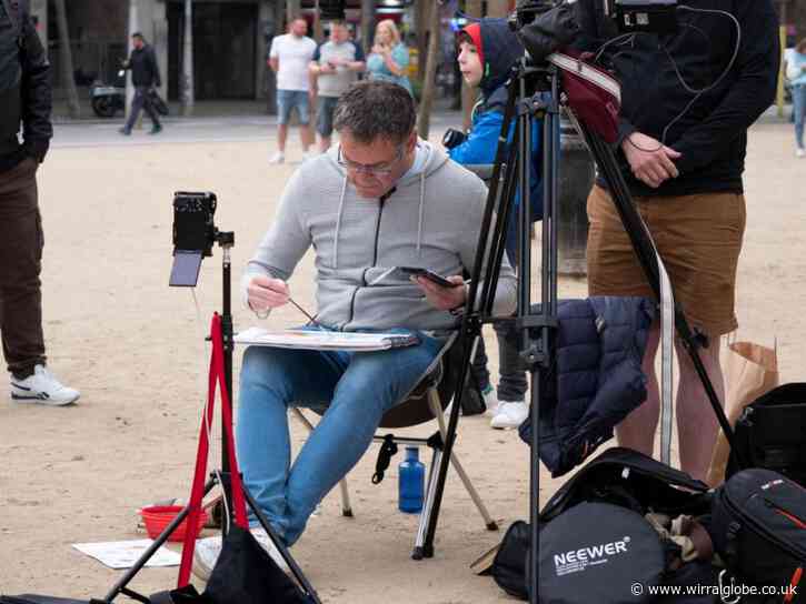 Hoylake artist launches new urban sketching course in Liverpool