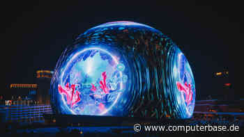 The Sphere in Las Vegas: Riesige Display-Kugel hat 4 PB Flash-Speicher für 400 GB/s