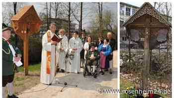 Dreister Diebstahl: Unbekannte klauen Christus-Figur von Wegkreuz in Rosenheim