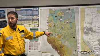 Touring the Alberta Wildfire Coordination Centre