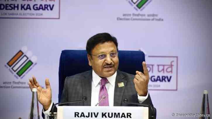 India announces multi-phase general elections starting April 19 with results expected on June 4