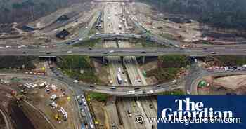 Two-mile tailback on M25 as section closed for weekend