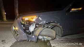 Überholversuch führt zu Zusammenstoß auf Landstraße bei Pfaffing