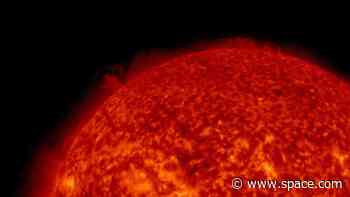 Mercury slammed by gargantuan eruption from the sun's hidden far side, possibly triggering 'X-ray auroras'