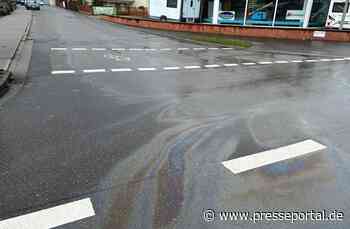 POL-PDLD: Fahrbahn durch Kraftstoff verunreinigt